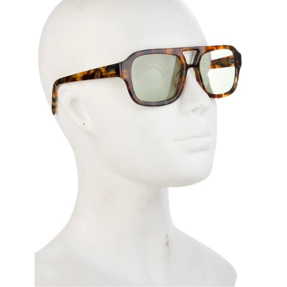 Dixie Aviator Sunglasses by VEHLA Tort/Sage - Picture 1 of 8